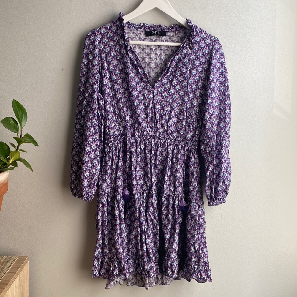 o.p.t Ruffle Tassel Dress - Picture 2 of 10